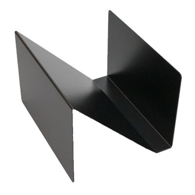Schwarzer ZS01 L Zeitungsständer Stadie aus Metall, moderner Zeitschriftenhalter für Wohnzimmer und Büro.